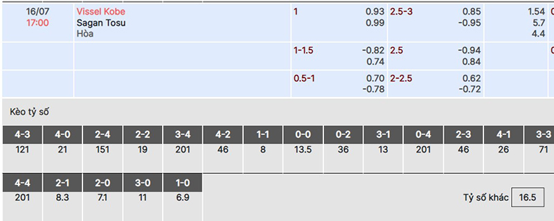Vissel Kobe vs Sagan Tosu