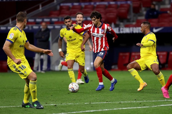 Cadiz cùng Atletico Madrid