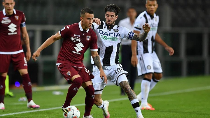 Udinese với Torino